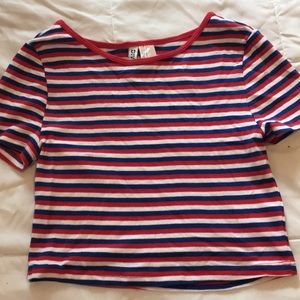 Striped h&m top